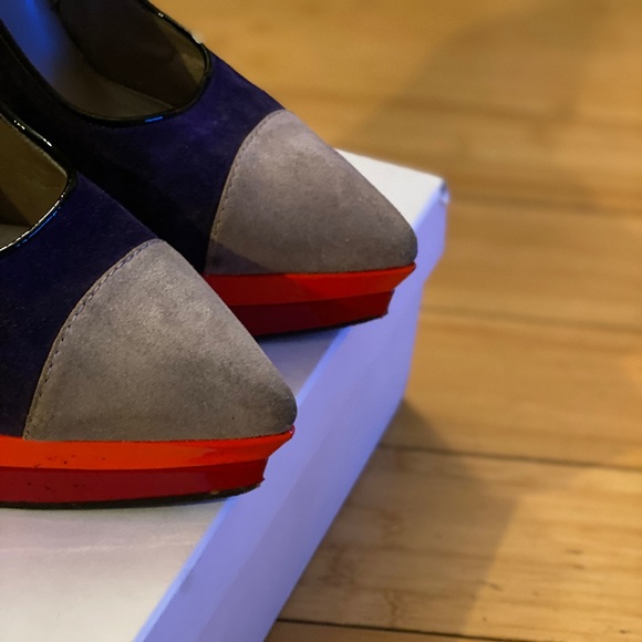 Versace Color Block Pumps - Picture 7 of 7